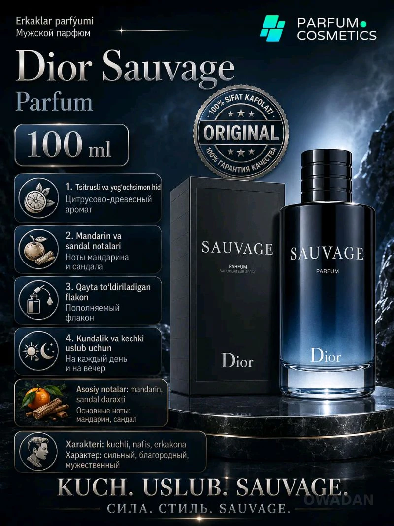 Dior Sauvage Eau de Parfum 60 ml