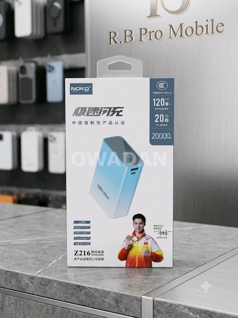 Power Bank 20000mah 120w