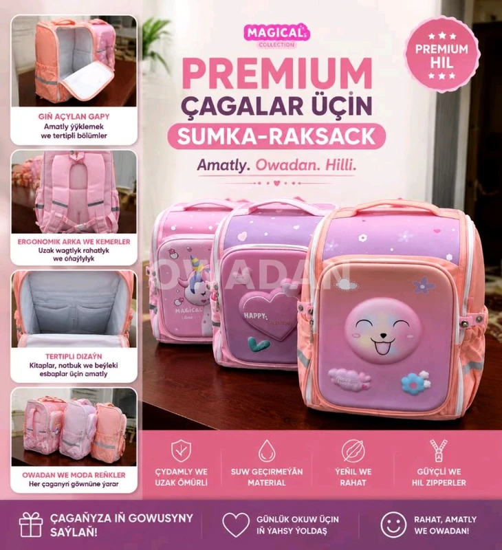 Mekdep sumkasy Baslangyç klaslar uçin